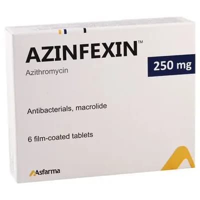 აზინფექსინი 250მგ #6ტ