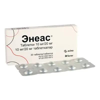 ენეასი 10მგ/20მგ #30ტ