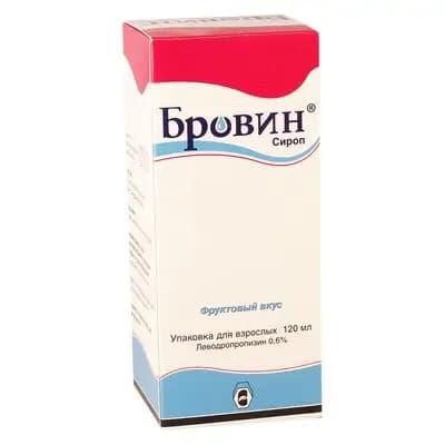 ბროვინი 0.6% 120მლ სიროფი