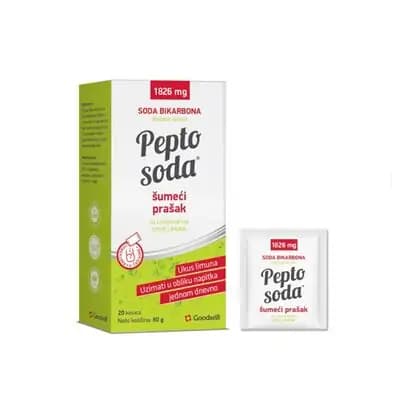 სოდა პეპტო1826მგ ფხვ.ლიმონ#20პ