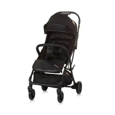 ჩიპოლინო-ეტლი "KISS" ავტო-დაკეცვით შავი LKKS02401OB