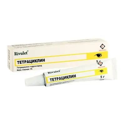 ტეტრაციკლინი მალ 1% 5გ თვალ.