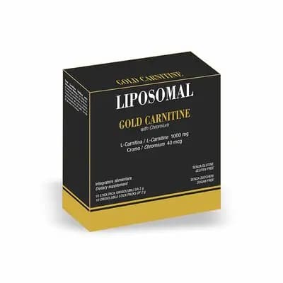 გოლდ კარნიტინი ლიპოსომალ ქრომ#10პაკ
