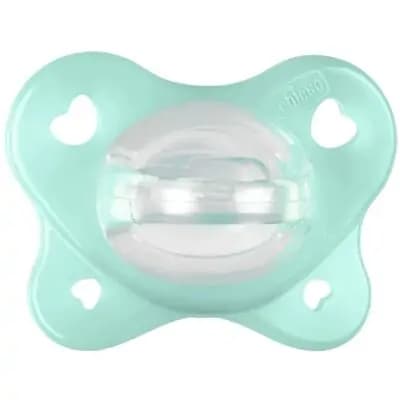 ჩიკო-Chicco- მატყუარა სილიკონის 0თ+
