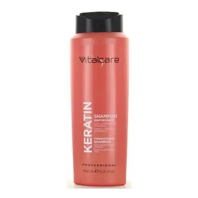 ვიტალქეა-შამპუნი კერატინით დასუსტებული თმისთვის 500მლ