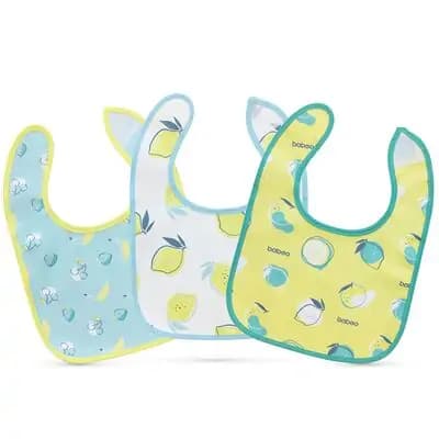 ბეიბო-წინსაფრების ნაკრები ბამბის 3ც 0+