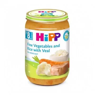 ჰიპი ქილის ხორცი ხბო ბრინჯით 220გ