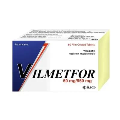 ვილმეტფორი 50მგ+850მგ#60ტ