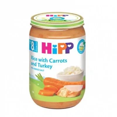 ჰიპი ქილის ხორცი ინდაური ბოსტნეულით 220გ