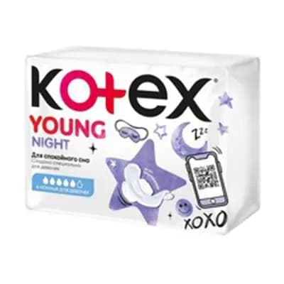 კოტექსი მოზარდების, ღამის 6*24