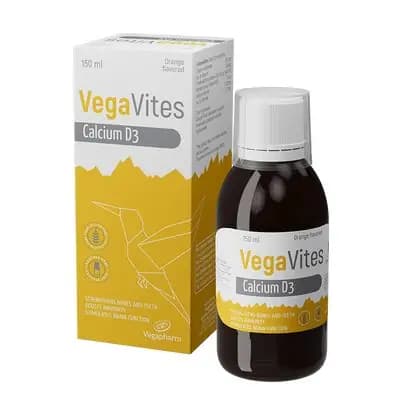 ვეგავიტესი CALCIUM D3 150მლ სიროფი