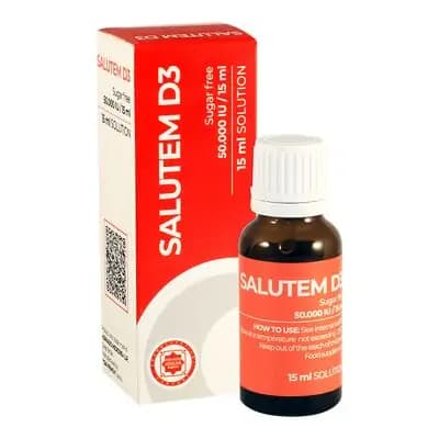 სალუტემ D3 1000ერთ/10წვ15მლ წვ