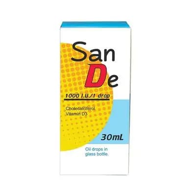 სანდე (ვიტ D3)1000სე 30მლ წვ