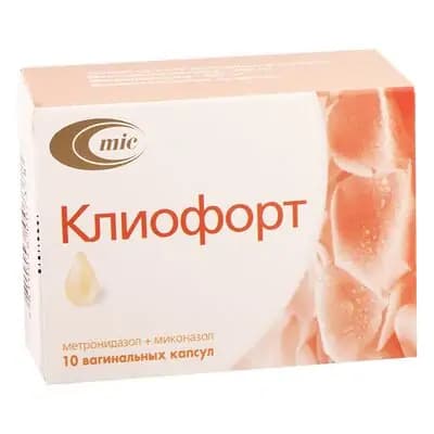 კლიოფორტი 100/500მგ#10ვაგ.კაფს
