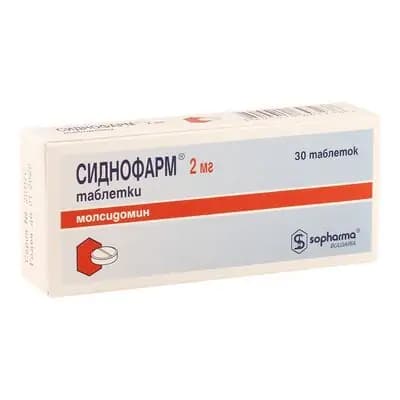სიდნოფარმი 2მგ #30ტ