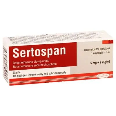 სერტოსპანი 5მგ+2მგ/მლ.ი.მ#1ა