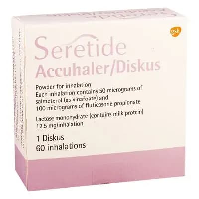 სერეტიდი დისკუსი 50/100მკგ60დ ინჰ
