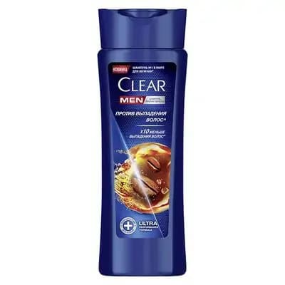 ქლიარი მამაკაცის შამპუნი თმის ცვენის საწინააღმდეგო 180 მლ