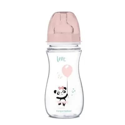 კანპოლ ბეიბის ბოთლი ანტიკოლიკური, ფართოყელიანი 300მლ. Easy Start.