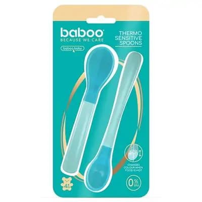 ბეიბო-კოვზი თერმო მგრძნობიარე #2 4+