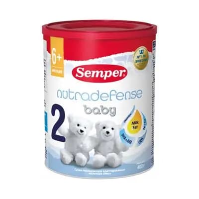 სემპერი - რძე ნუტრადეფენსი 2 400გრ 1215