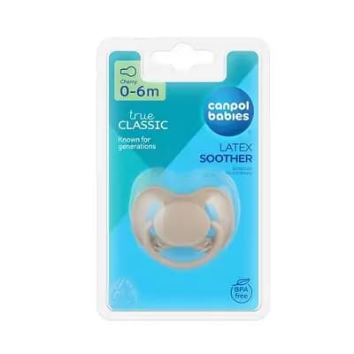 კანპოლ ბეიბის მატყუარა ლატექსის, მრგვალი 0-6 თვე.