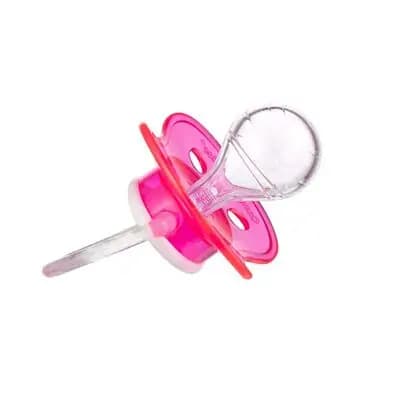 კანპოლ ბეიბის მატყუარა სილიკონის, მრგვალი 0-6 თვე. ვარდისფერი