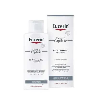 ეუცერინი - დერმოკაპილარი შამპუნი Re-vitalizing თმის ცვენის საწინააღმდეგო