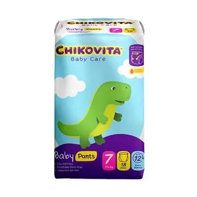 ჩიკოვიტა-ბავშვის ტრუსი N7 18ც (17+ კგ)