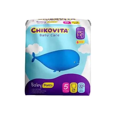 ჩიკოვიტა-ბავშვის ტრუსი N5 24ც (11-25 კგ)