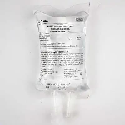 ნატრიუმის ქლორ0.9% 500მლ(ტურკტ)