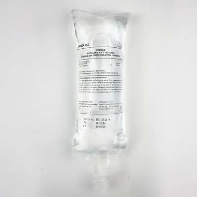 ნატრიუმის ქლორ0.9%1000მლ(თურქ)