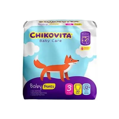 ჩიკოვიტა-ბავშვის ტრუსი N3 30ც (5-9 კგ)