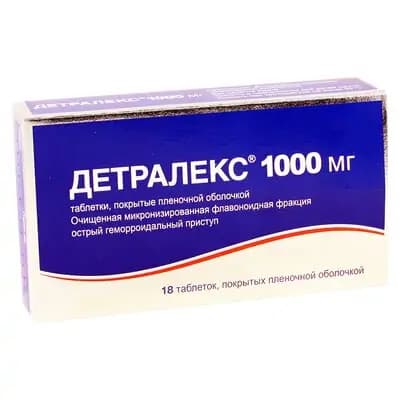 დეტრალექსი 1000მგ #18ტ