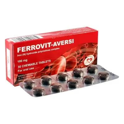 ფეროვიტი-ავერსი 100მგ #30საღ.ტ