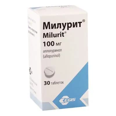 მილურიტი 100მგ #30ტ