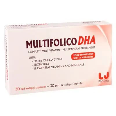 მულტიფოლიკო DHA #60კაფს(30x2)