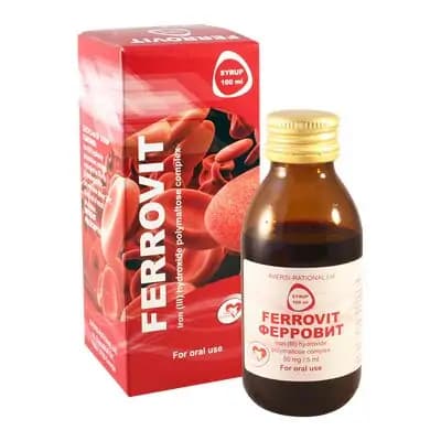 ფეროვიტი 50მგ/5მლ100მლ სიროფი