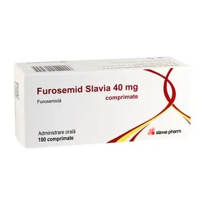 ფუროსემიდი სლავია 40მგ#100ტ