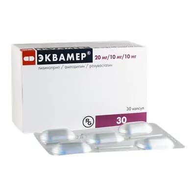 ეკვამერი 20მგ/10მგ/10მგ#30კაფს