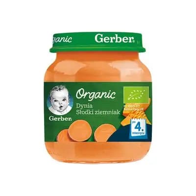 გერბერი- გოგრა,კარტოფილის პიურე 125გ