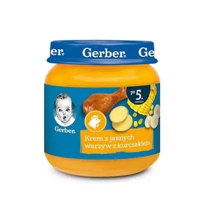 გერბერი-ბოსტნეული წიწილით 125გ