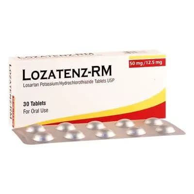 ლოზატენზი-RM 50მგ/12.5მგ#30ტ