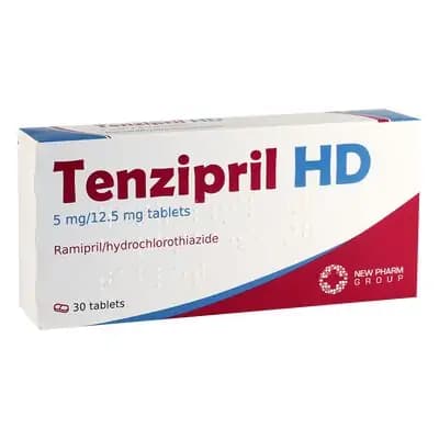 ტენზიპრილი HD 5მგ/12.5მგ #30ტ