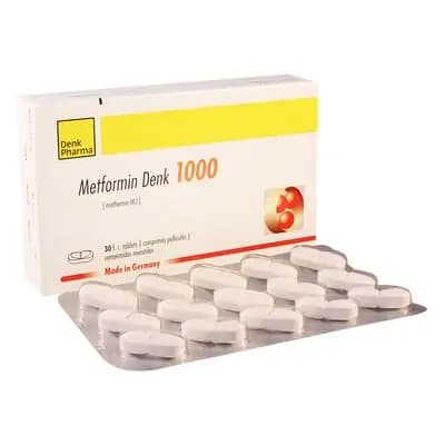 მეთფორმინ-დენკი 1000მგ #30ტ