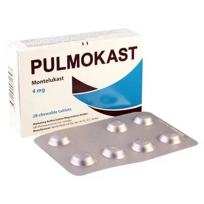 პულმოკასტი 4მგ #28ტ საღ