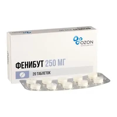 ფენიბუტი 0.25გ #20ტ