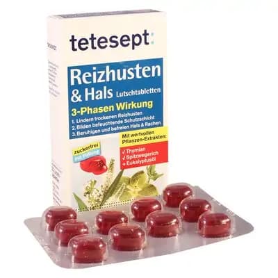 ტეტესეპტი ხველ/ყელ 3ფ#20ტ უშაქ