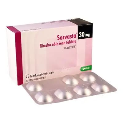 სორვასტა 30მგ #28ტ