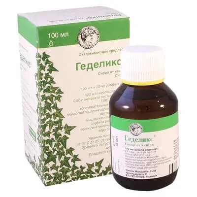 ჰედელიქსი სიროფი 100მლ ფლ